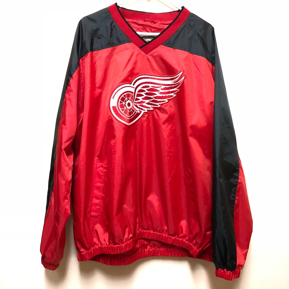 NHL Detroit Redwings Varsity Windbreaker.